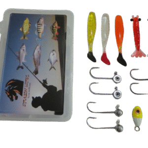 Kit Isca Pesca Ultralight 18 peças
