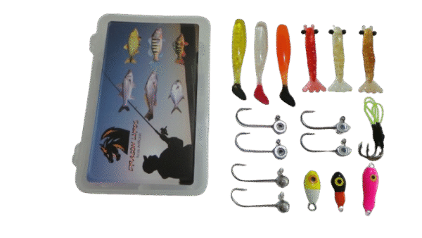 Kit Isca Pesca Ultralight 18 peças